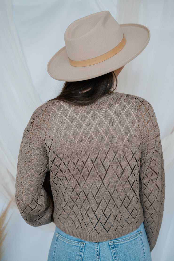 makenna cropped sweater
