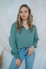 soho fleece sweatshirt