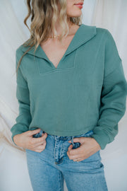 soho fleece sweatshirt