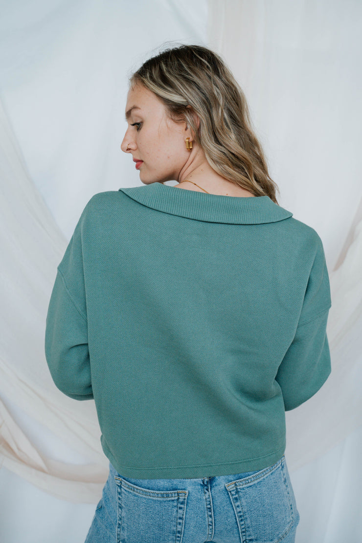 soho fleece sweatshirt