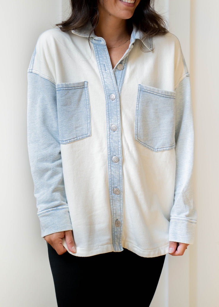 all day colorblock jacket