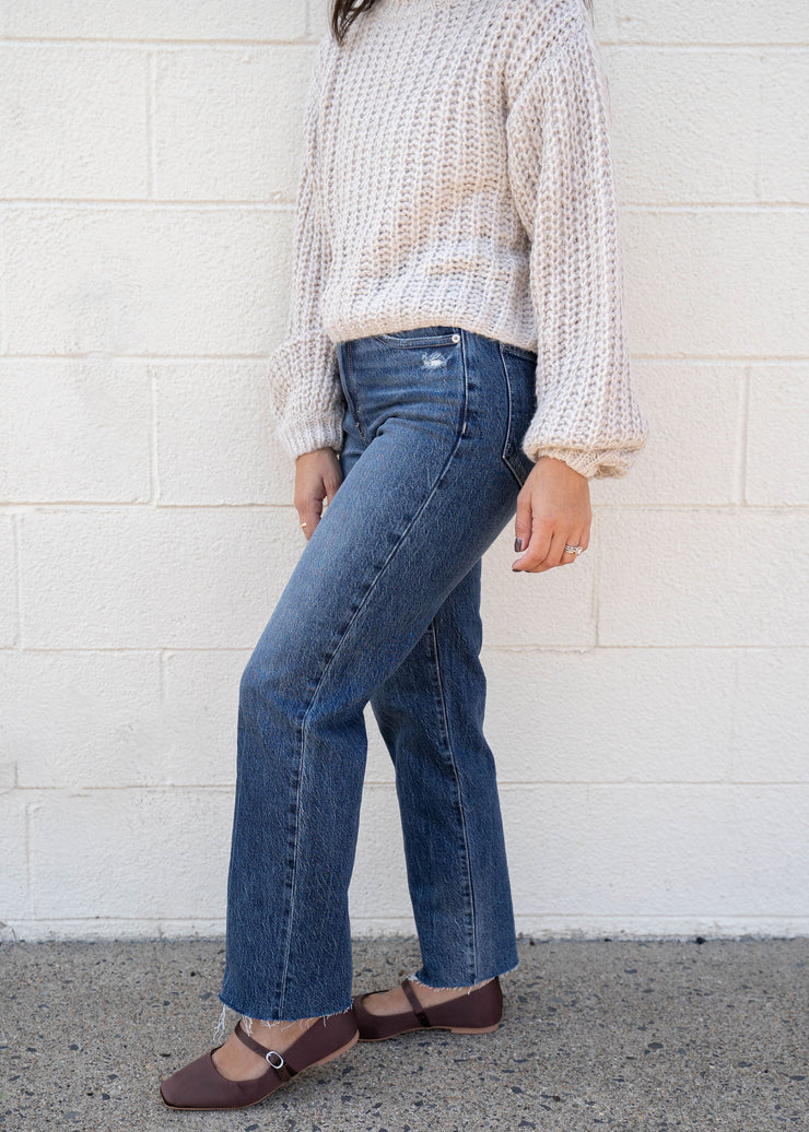 charlie high rise classic straight