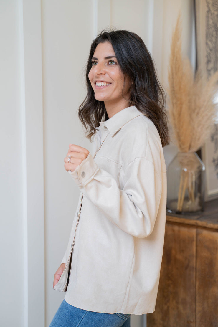 the gallery sided oversized shirt