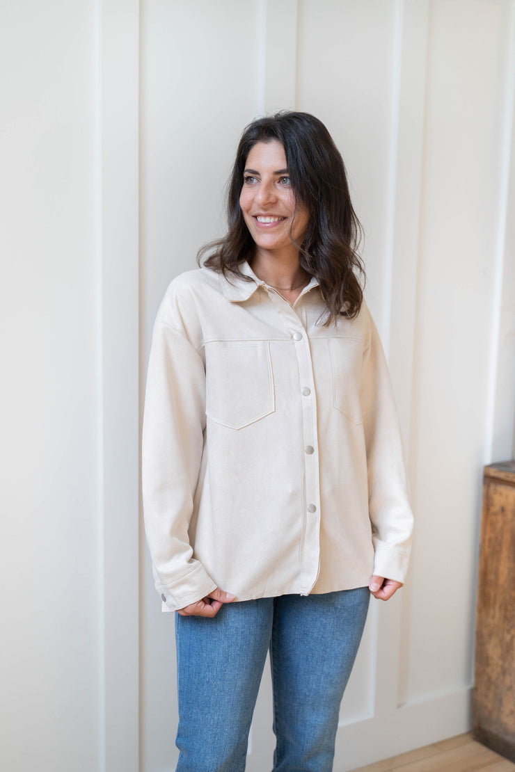 the gallery sided oversized shirt