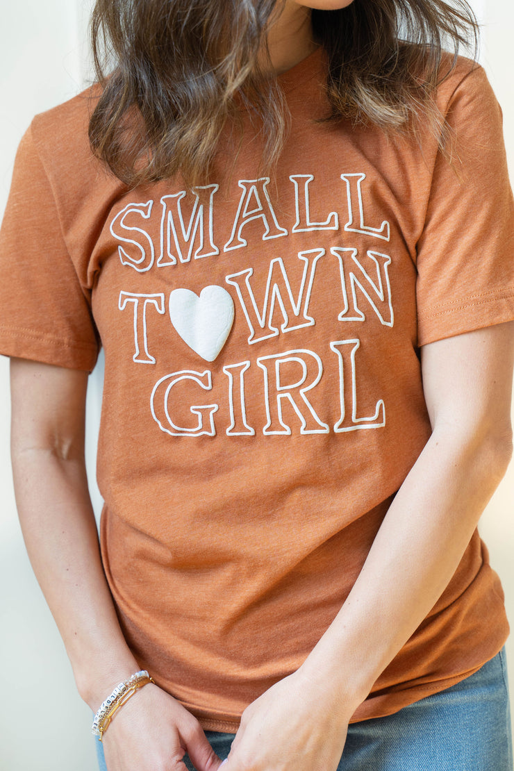 small town girl graphic tee