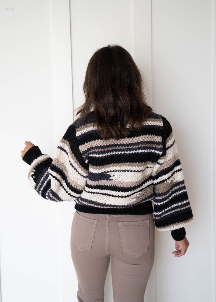 asheville stripe sweater