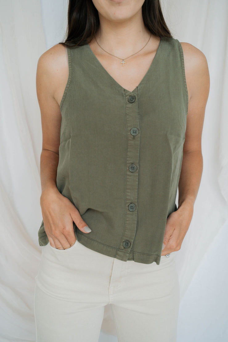 camilla button tank