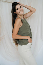 camilla button tank