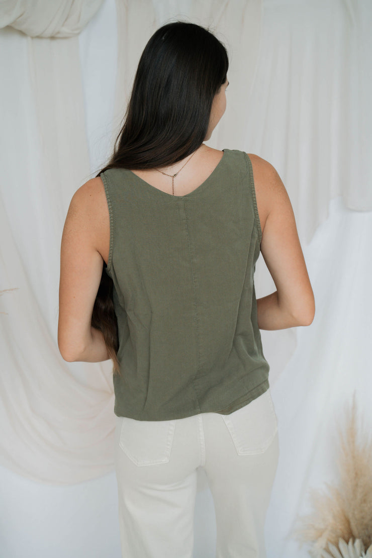 camilla button tank