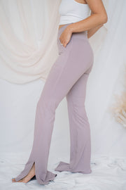 v waist flare yoga pant