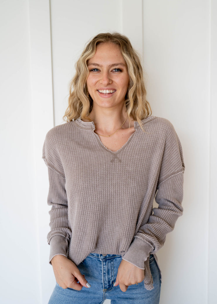 driftwood thermal long sleeve