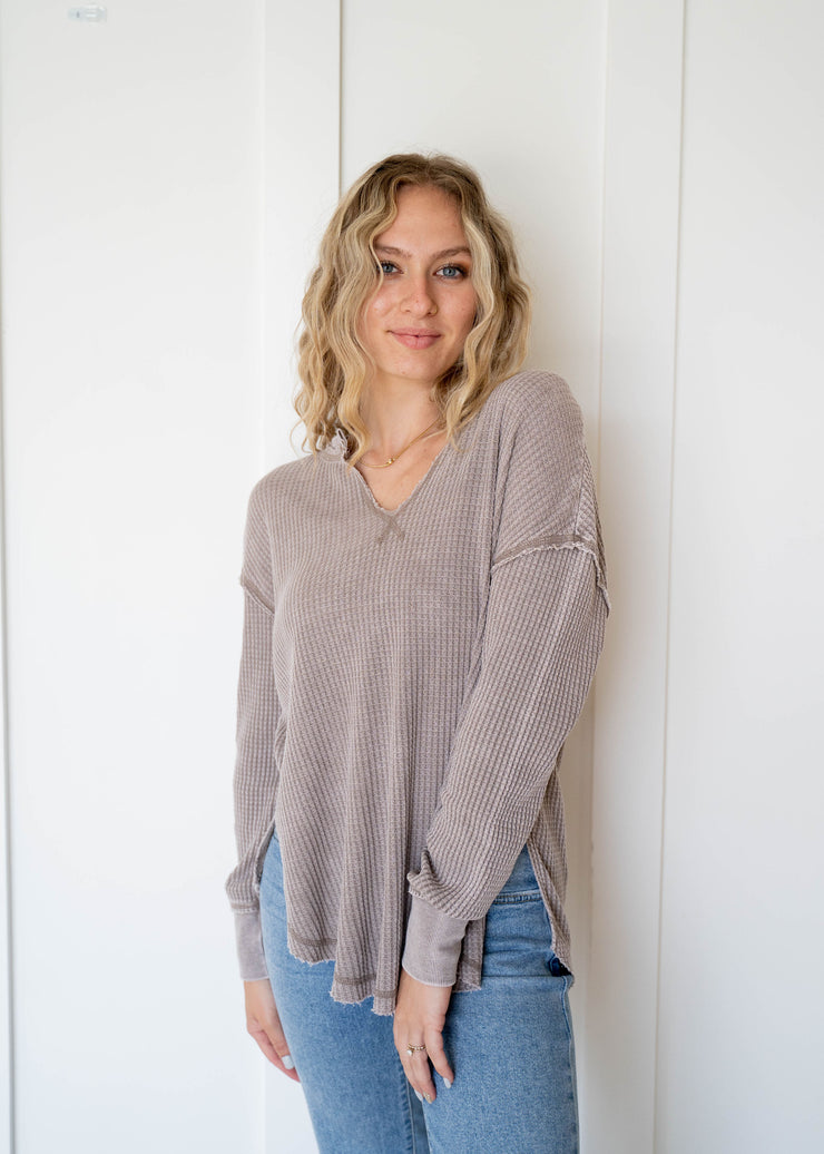 driftwood thermal long sleeve