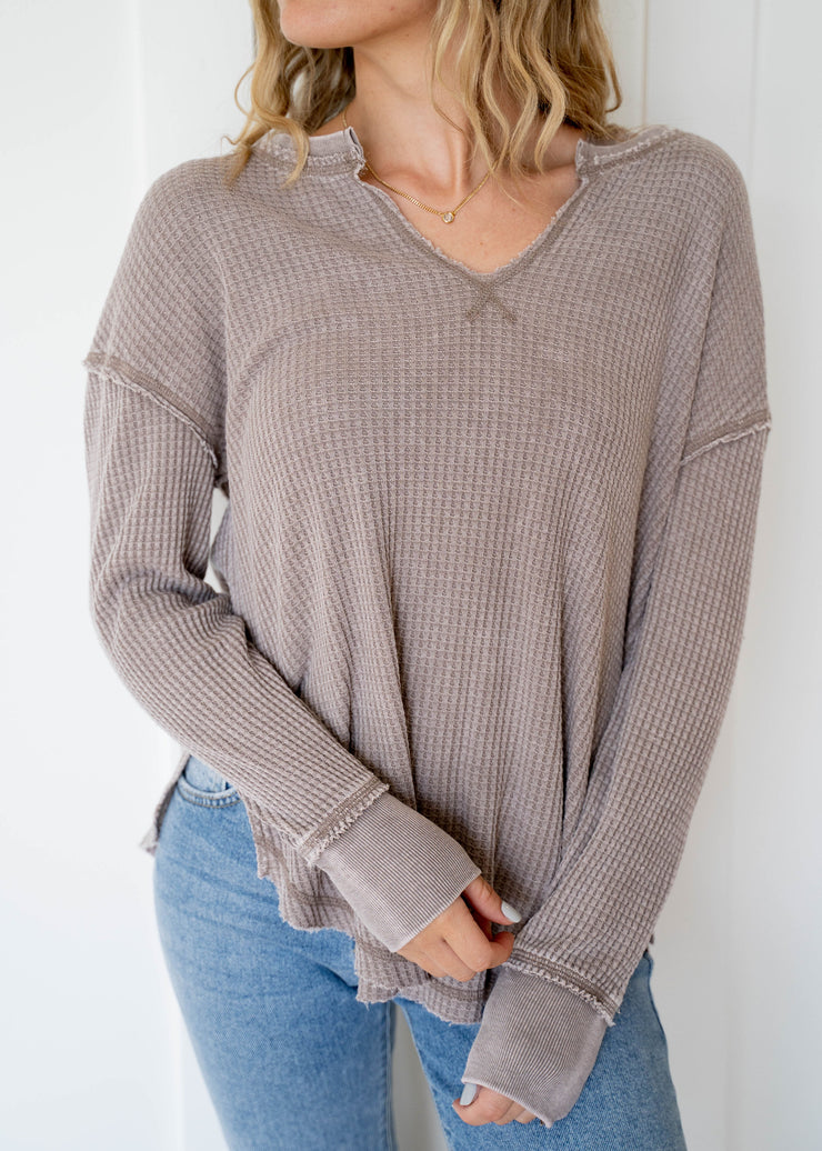 driftwood thermal long sleeve