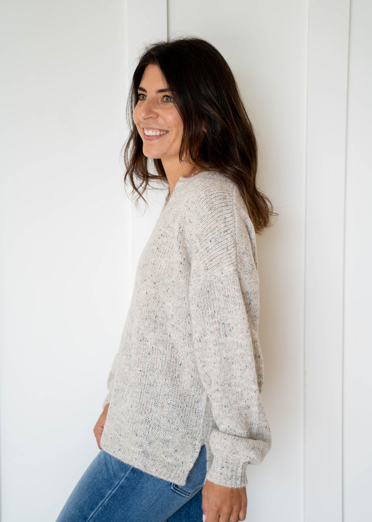 kensington speckled sweater