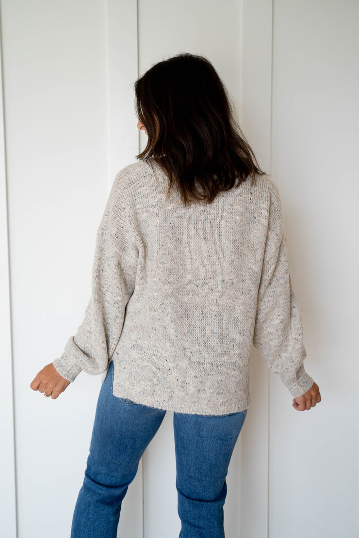 kensington speckled sweater