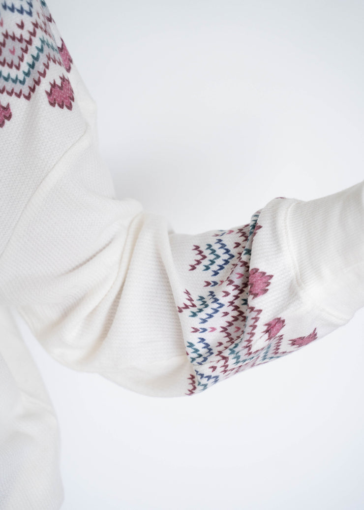 getaway fair isle top