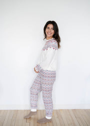 twilight fair isle joggers