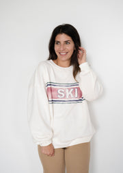 oversized ski sweatshirt