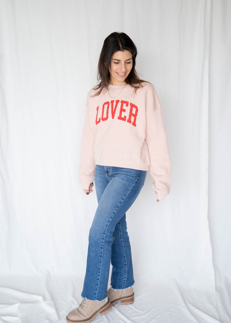 lover graphic pullover