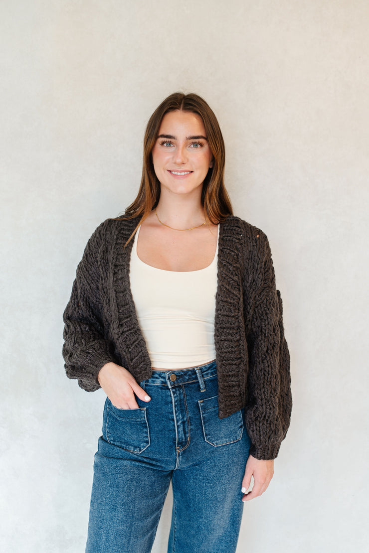 this + that chunky cardi