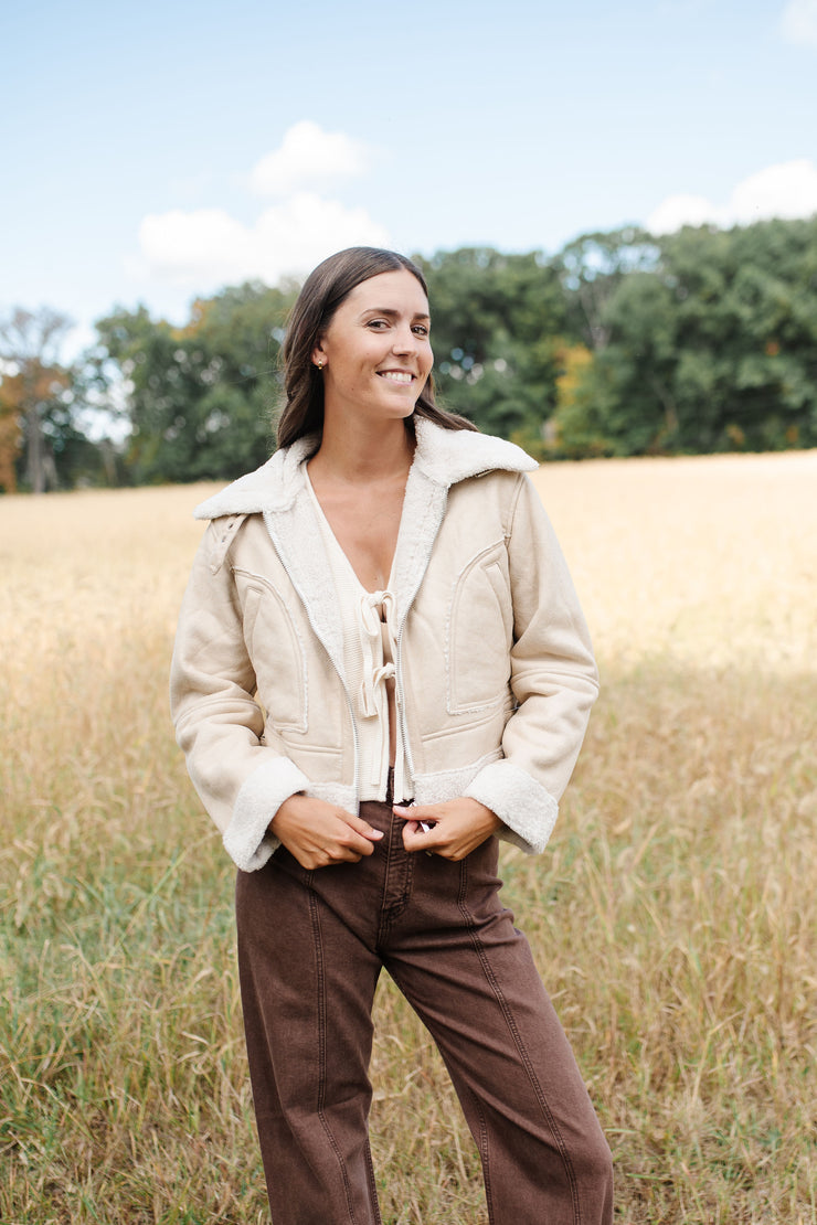 terry sherpa jacket