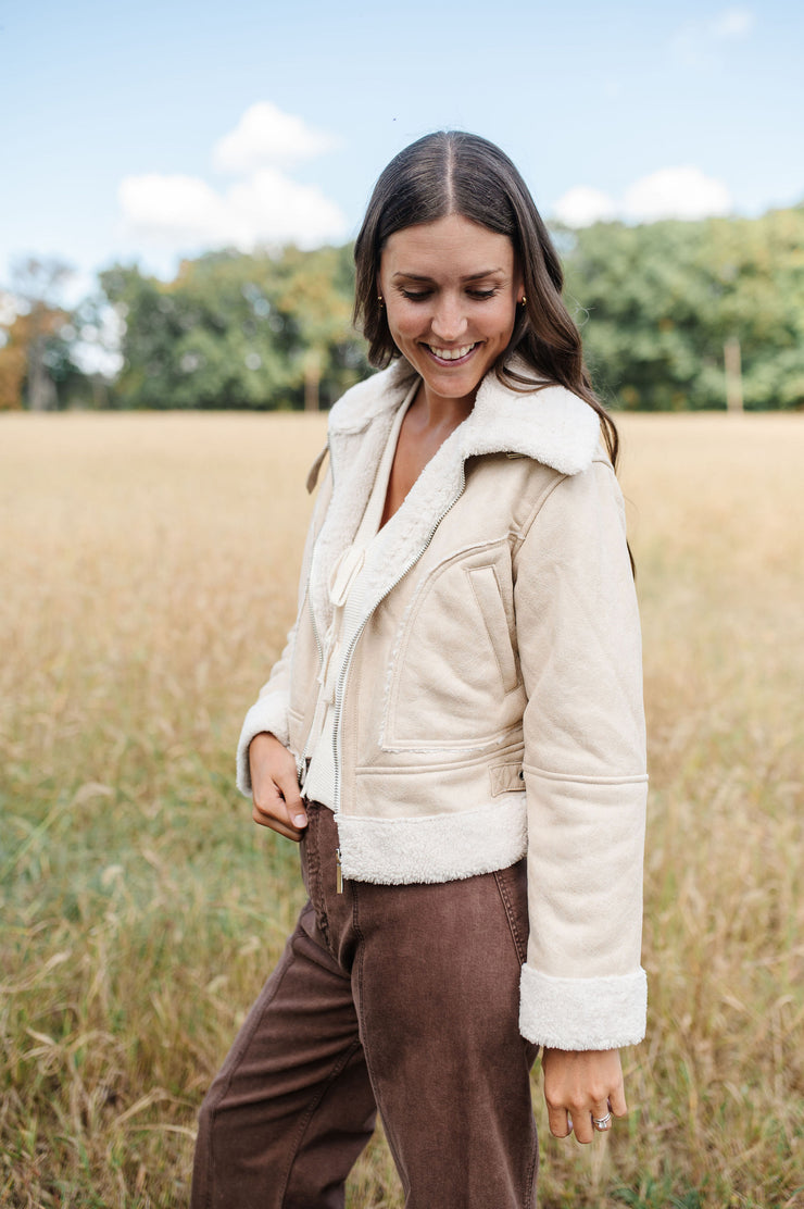 terry sherpa jacket