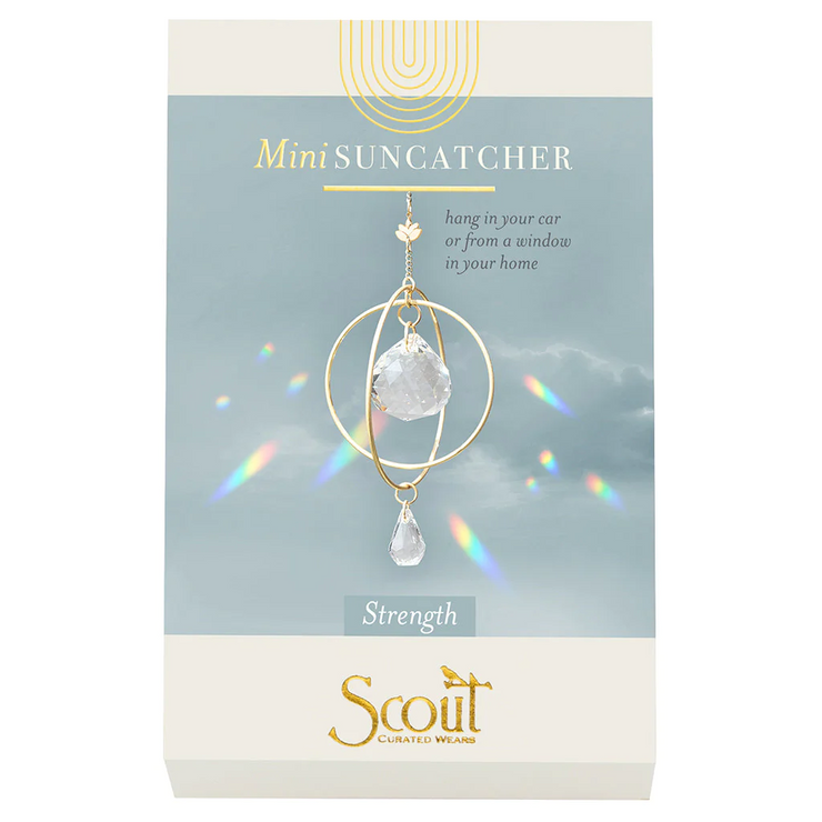 lotus mini suncatcher | strength