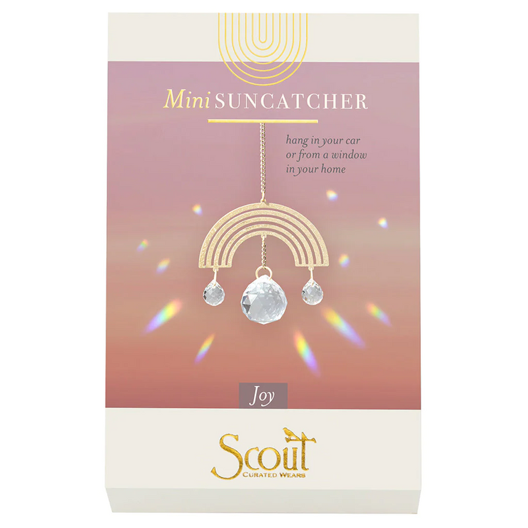 rainbow mini suncatcher | joy
