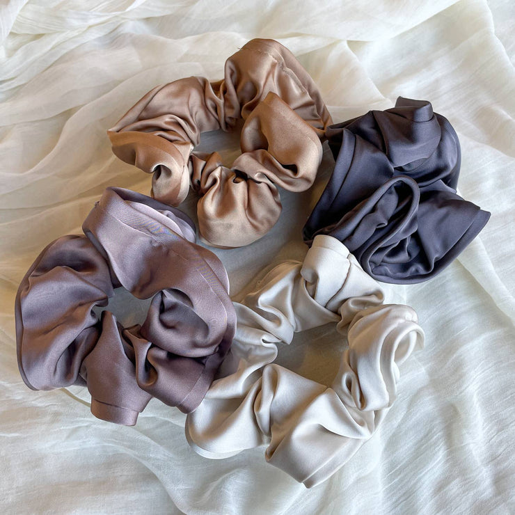 mega satin scrunchie