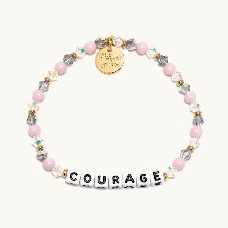 letter bead bracelet | courage