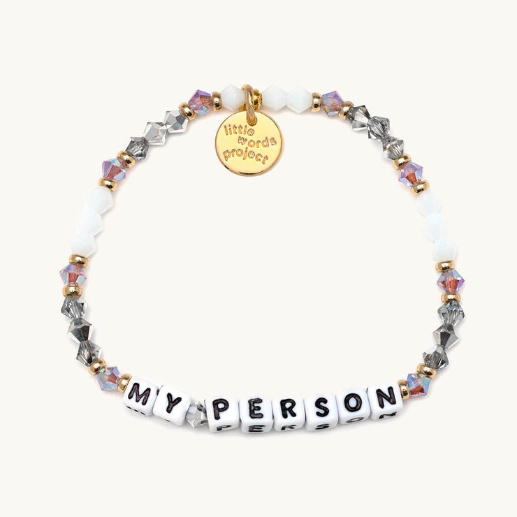 letter bead bracelet | my person