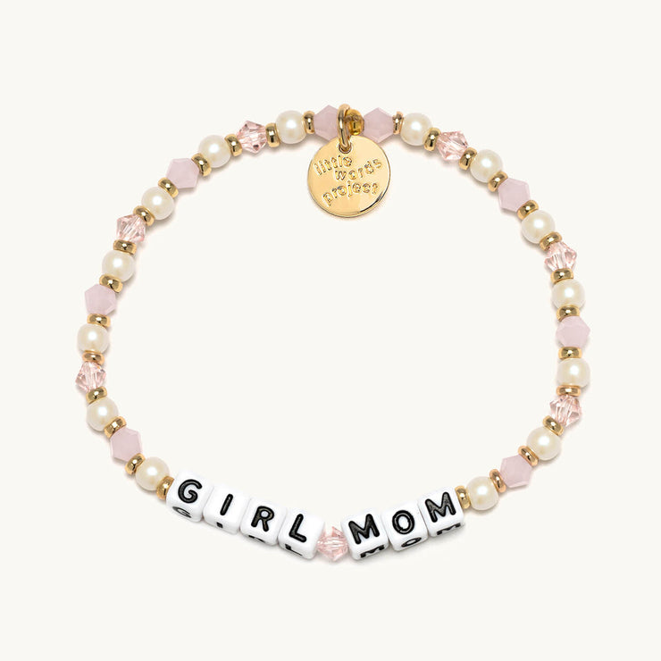 letter bead bracelet | girl mom