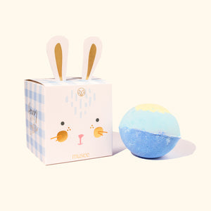 blue bunny bath balm