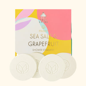 shower steamers | sea salt + grapefruit