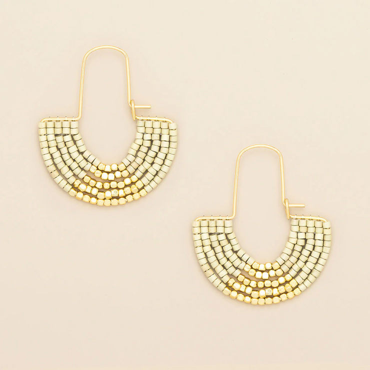 chromacolor miyuki u hoop | cream + gold