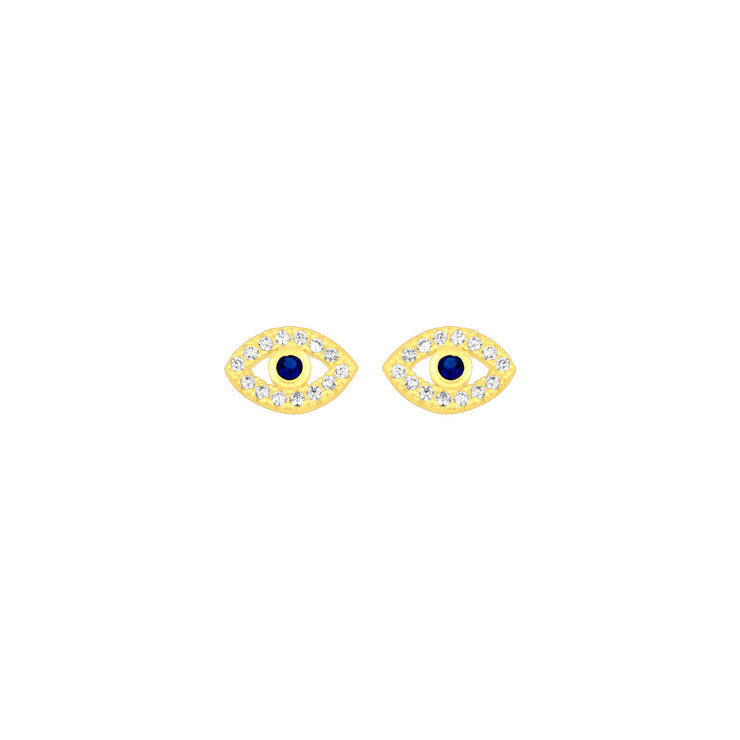 evil eye studs
