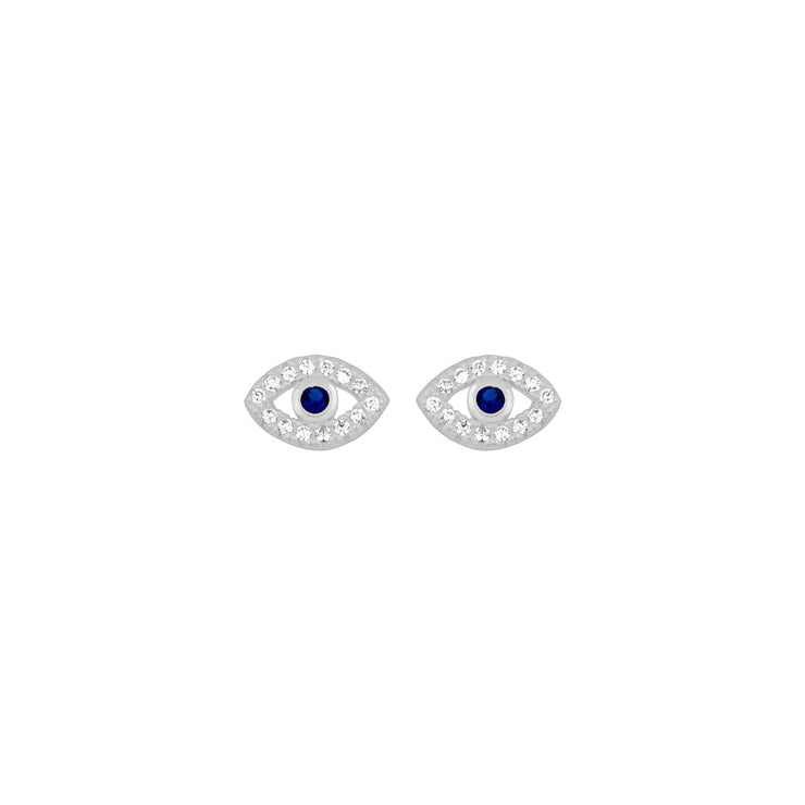 evil eye studs