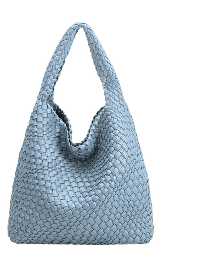 johanna woven shoulder bag