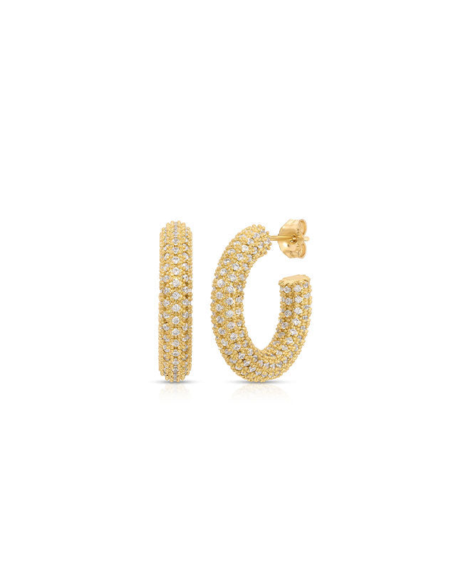 mia cz hoops