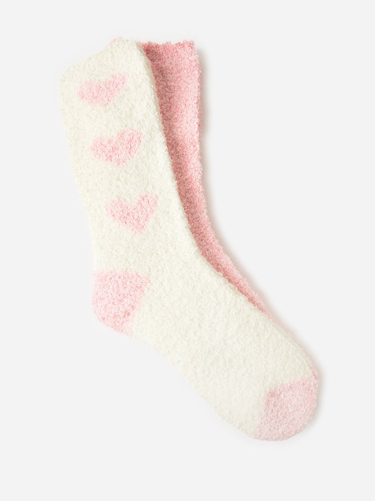 2 pack plush lover socks