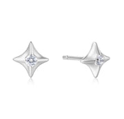 sparkling star stud earrings
