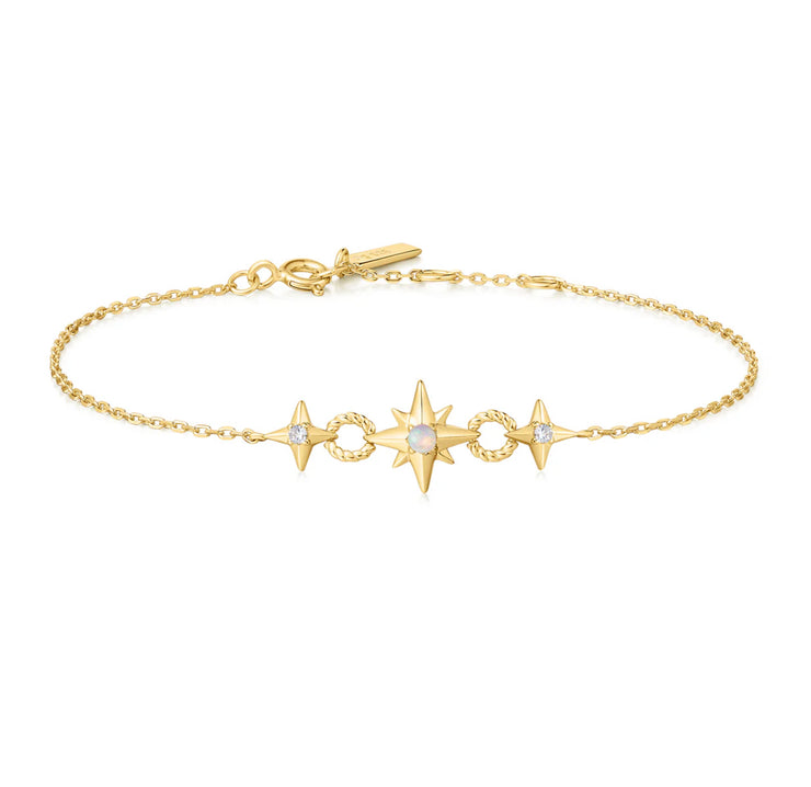 linked star bracelet