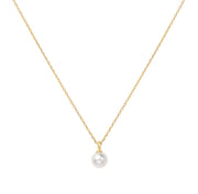 pearl drop pendant necklace