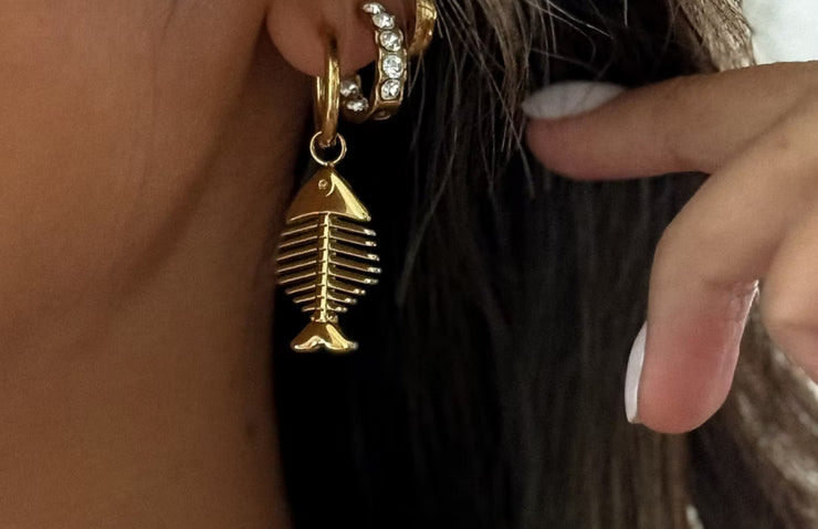 the fishbones earrings