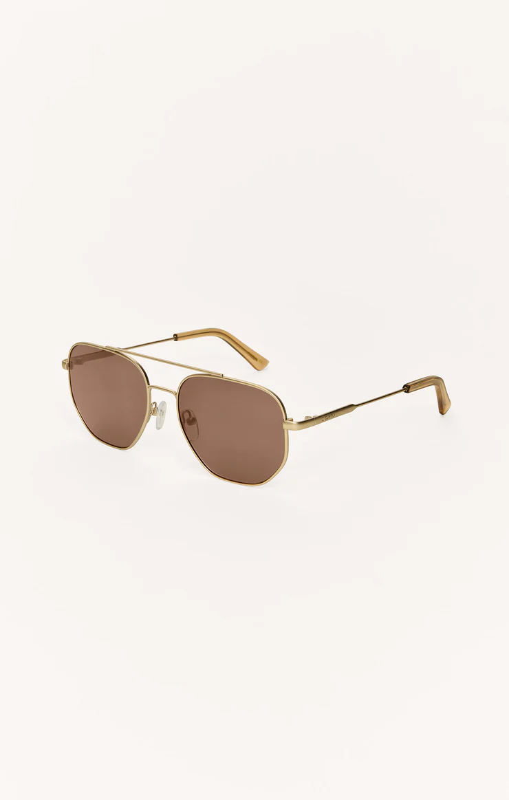 highway sunglasses | gold