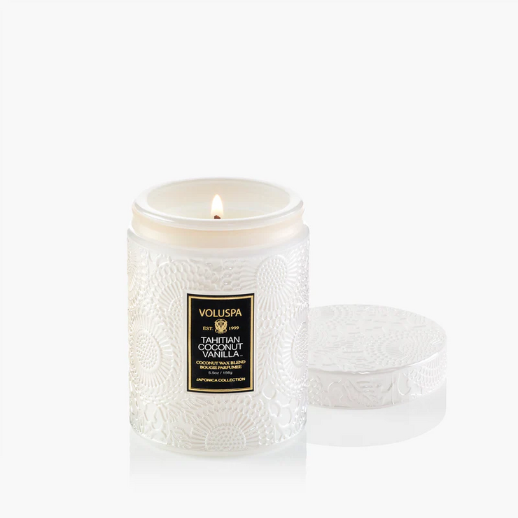 small jar candle | tahitian vanilla coconut