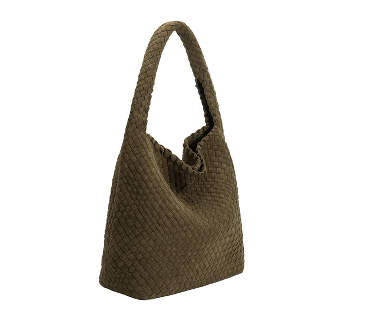 johanna suede shoulder bag