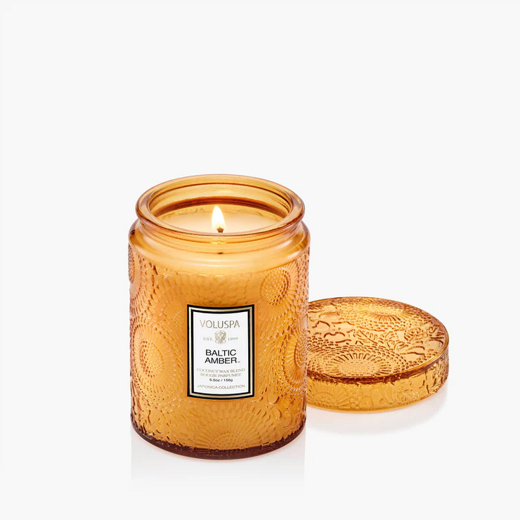 small jar candle | baltic amber