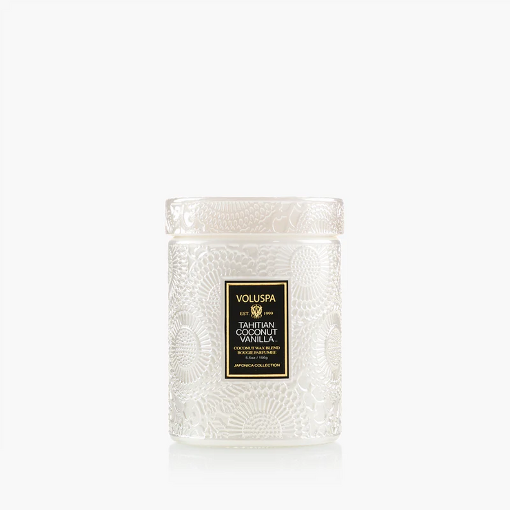 small jar candle | tahitian vanilla coconut