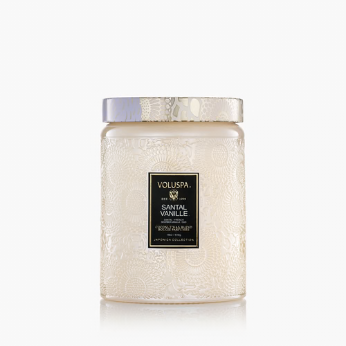 large jar candle | santal vanille
